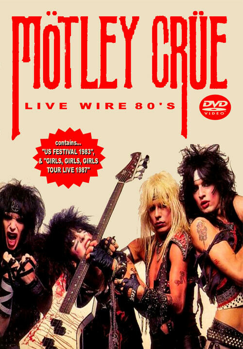 MOTLEY CRUE LIVE WIRE 80'S 1DVD FOXBERRY FBVD-040 ALL IN THE NAME OF L –  steady storm