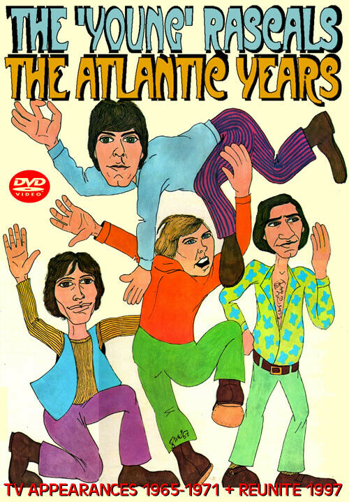 THE YOUNG RASCALS DVD THE ATLANTIC YEARS TV APPEARANCE 1965-1971