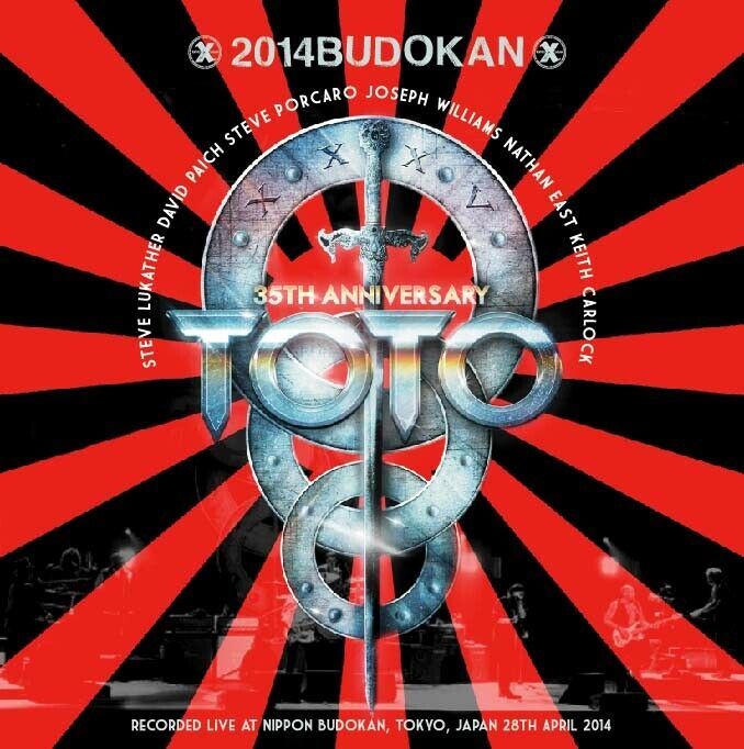 TOTO 2CD 2014 BUDOKAN 35TH ANNIVERSARY LIVE TOKYO CLASSIC ROCK JOSEPH –  steady storm