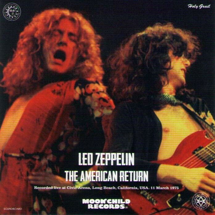 LED ZEPPELIN THE AMERICAN RETURN 3CD MOONCHILD RECORDS MC-090 MOBY