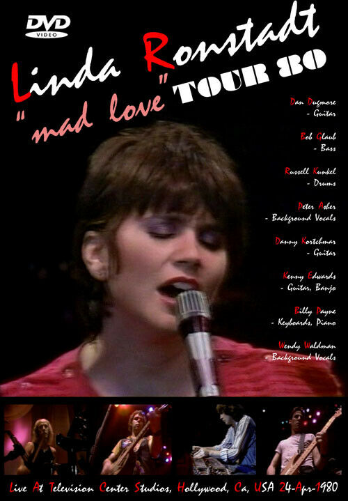 LINDA RONSTADT MAD LOVE TOUR 80 DVD SVD-098 LOOK OUT FOR MY LOVE COUNT