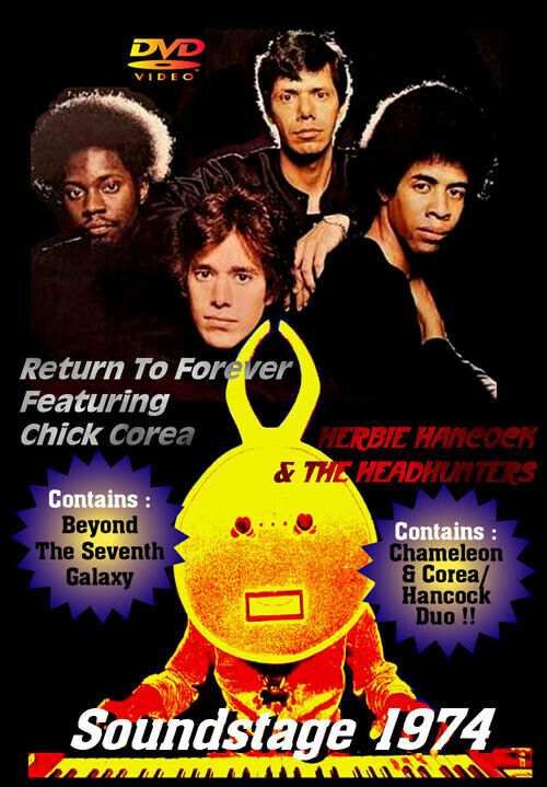 RETURN TO FOREVER & HERBIE HANCOCK SOUNDSTAGE 1974 DVD FEAT. CHICK COR