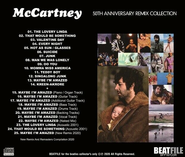 PAUL MCCARTNEY 50TH ANNIVERSARY COLLECTION 2020 FIRST SOLO ALBUM