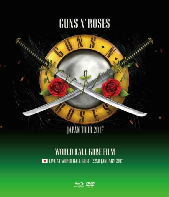 GUNS N' ROSES JPN TOUR 2017 WORLD HALL KOBE FILM 1BD 1DVD NEMO 005 ROC –  steady storm
