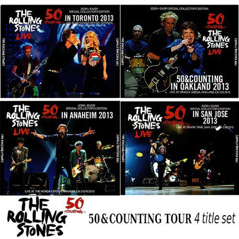 ROLLING STONES / / 50 & Counting... 2013 TRONT OAKLAND ANAHEIM SAN JOSE (10CDR+4DVDR) 4タイトルセチEƒˆ