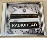 RADIOHEAD JULY 11 2018 MADISON SQUARE GARDEN 2CD IWR-132 ALTERNATIVE ROCK