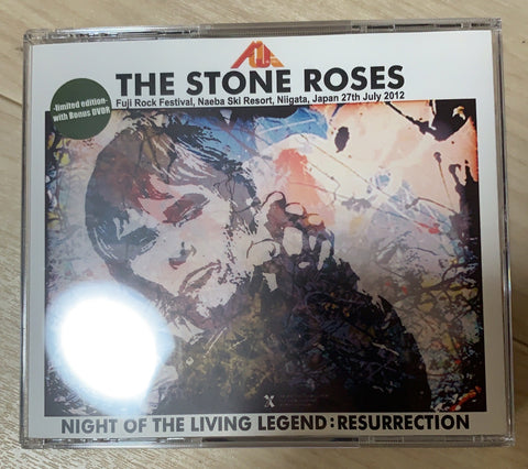 STONE ROSES NIGHT OF THE LIVING LEGEND RESURRECTION LIMITED EDITION 2CD 1DVD