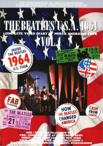 BEATLES / U.S.A. 1964 VOL.1 (4DVD)