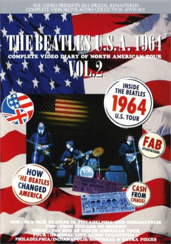 BEATLES / U.S.A. 1964 VOL.2 (4DVD)