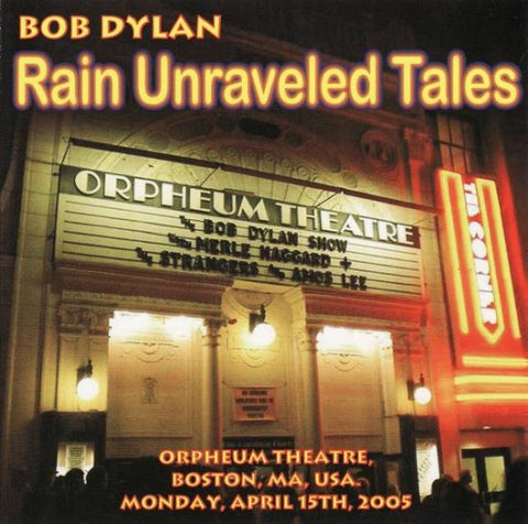 BOB DYLAN / RAIN UNRAVELED TALES (2CD)