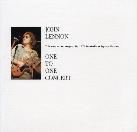 JOHN LENNON / ONE TO ONE CONCERT (3CD BOX SET)