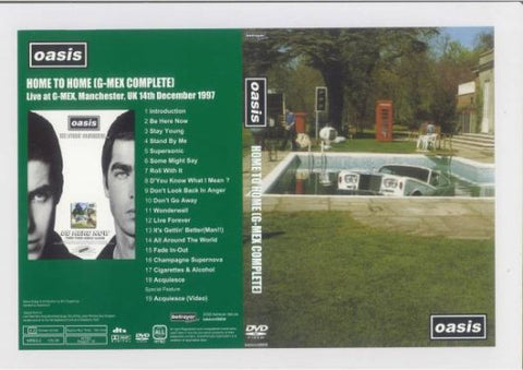 OASIS / HOME TO HOME G-MEX COMPLETE(DVD)