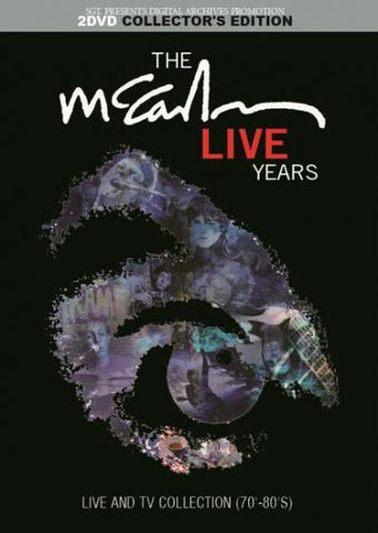 PAUL McCARTNEY / THE McCARTNEY LIVE YEARS - LIVE AND TV COLLECTION -(2DVD)