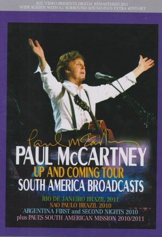 PAUL McCARTNEY / SOUTH AMERICA BROADCASTS 2012 (4DVD)