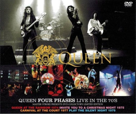 QUEEN / FOUR PHASES LIVE IN THE 70'S (4DVDR)