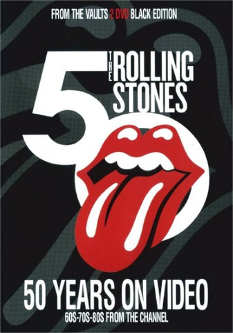 ROLLING STONES / 50 YEARS ON VIDEO BLACK (2DVD)