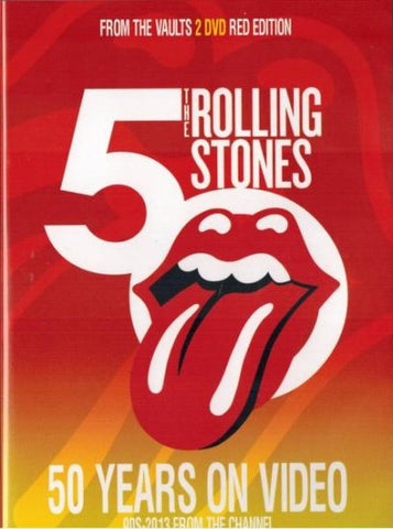 ROLLING STONES / 50 YEARS ON VIDEO RED (2DVD)