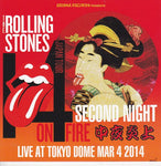 ROLLING STONES / SECOND NIGHT ON FIRE (2CD)