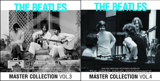 BEATLES / HOME DEMO RECORDINGS vol.3-4 プレス盤4CD