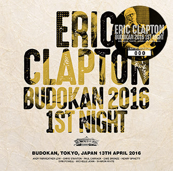 BUDOKAN 2016 1ST NIGHT / ERIC CLAPTON