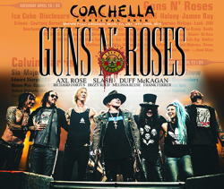 COACHELLA FESTIVAL 2016 / GUNS N 'ROSES