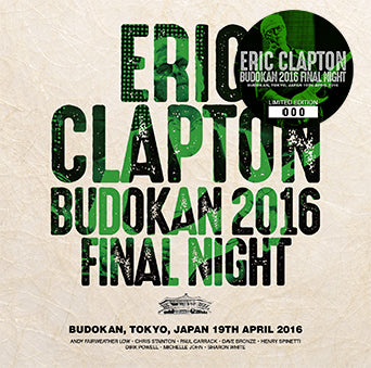 BUDOKAN 2016 FINAL NIGHT / ERIC CLAPTON