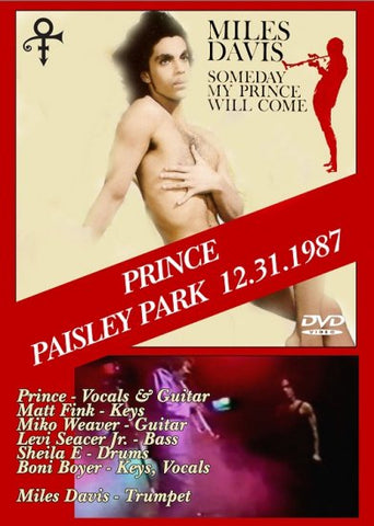 PRINCE / PAISLEY PARK 12.31.1987(1DVDR)