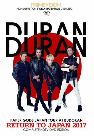 DURAN DURAN / RETURN TO JAPAN 2017 : PAPER GODS JAPAN TOUR AT BUDOKAN(1DVDR)