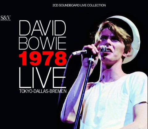 DAVID BOWIE / 1978 LIVE : TOKYO-DALLAS-BREMEN プレス盤2CD