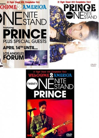 PRINCE / 2011 INGLEWOOD : 21 NIGHT STAND 2011 COMPILATION VOL.1-3(3DVDR)