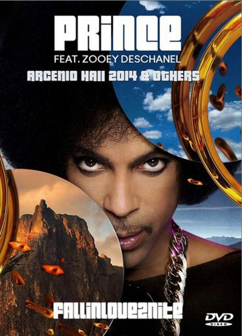 PRINCE feat.ZOOEY DESCHANEL / ARSENIO HALL 2014 & OTHERS(1DVDR)