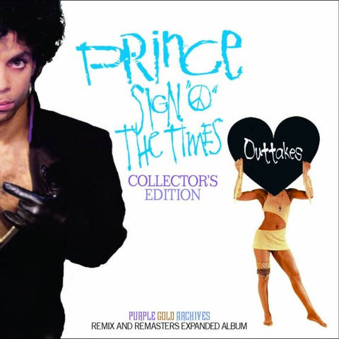 PRINCE / SIGN 'O' THE TIMES OUTTAKES : COLLECTOR'S EDITION プレス盤2CD