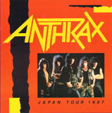 JAPAN TOUR 1987 (1987 year Japan tour brochure) + flyer / ANTHRAX