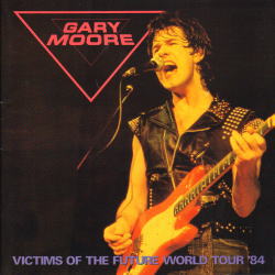 VICTIMS OF THE FUTURE WORLD TOUR '84 (1984 year Japan tour brochure) + flyer / GARY MOORE