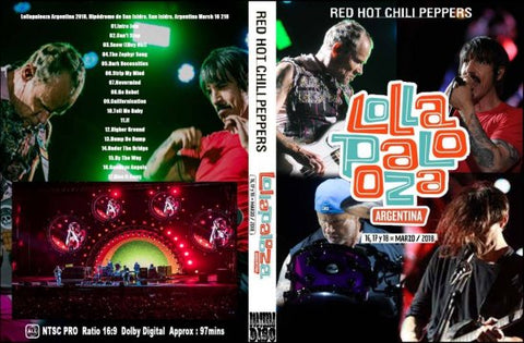 RED HOT CHILI PEPPERS / Lollapalooza Argentina 2018(1DVDR)