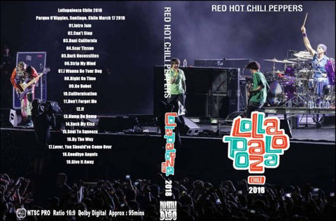 RED HOT CHILI PEPPERS / Lollapalooza Chile 2018(1DVDR)