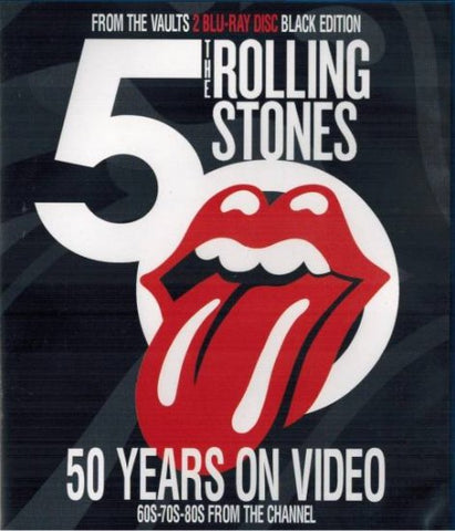 ROLLING STONES/ 50 YEARS ON VIDEO BLACK BLU-RAY DISC EDITION(2BR)