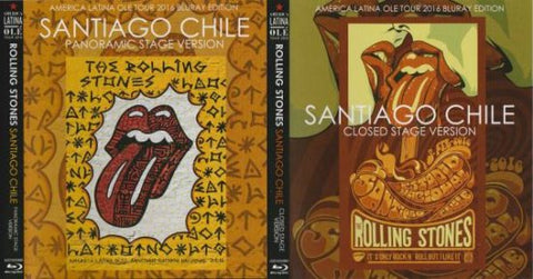 ROLLING STONES / AMERICA LATINA OLE TOUR 2016 SANTIAGO CHILE(2BR SET)