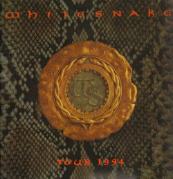 TOUR 1994 (1994 year Japan tour brochure) + ticket stub / WHITESNAKE