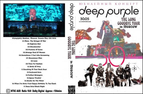 Deep Purple / The Long Goodbye Tour in Moscow(1DVDR)