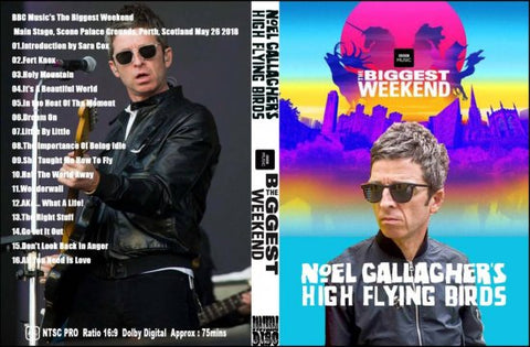 Noel Gallagher's High Flying Birds / BBC Music's The Biggest Weekend(1DVDR)