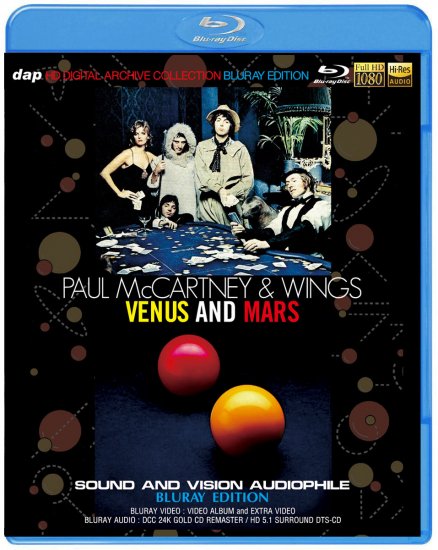 PAUL McCARTNEY & WINGS / VENUS AND MARS - SOUND AND VISION