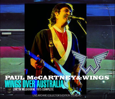 PAUL McCARTNEY&WINGS / WINGS OVER AUSTRALIA - LIVE IN MELBOURNE 1975 COMPLETE(2CD+1DVD)