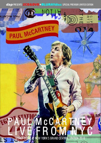 PAUL McCARTNEY / LIVE FROM NYC - SECRET SHOW 2018 (2CD&1DVD+1BLURAY)