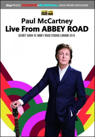 PAUL McCARTNEY / LIVE FROM ABBEY ROAD (2CD & DVD + BLURAY)