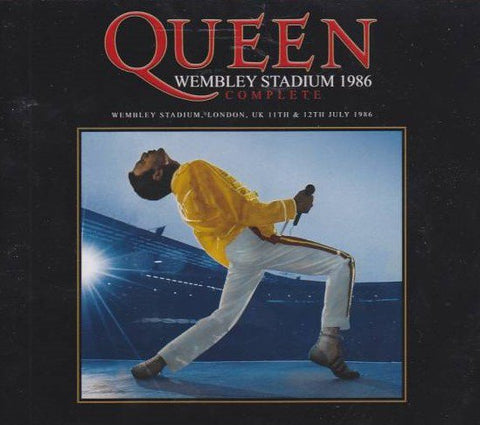 QUEEN / WEMBLEY STADIUM 1986 COMPLETE (4CD)