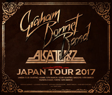 JAPAN TOUR 2017 / GRAHAM BONNET BAND / ALCATRAZZ