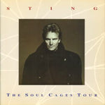 THE SOUL CAGES TOUR (1992 year Japan tour brochure) + ticket stub / STING