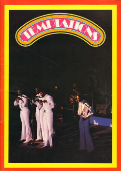 JAPAN TOUR 1974 (1974 year Japan tour brochure) / TEMPTATIONS