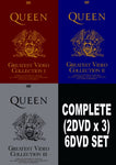 QUEEN / GREATEST VIDEO COLLECTION I/II/III : COMPLETE DVD SPECIAL EDITION (6DVD)